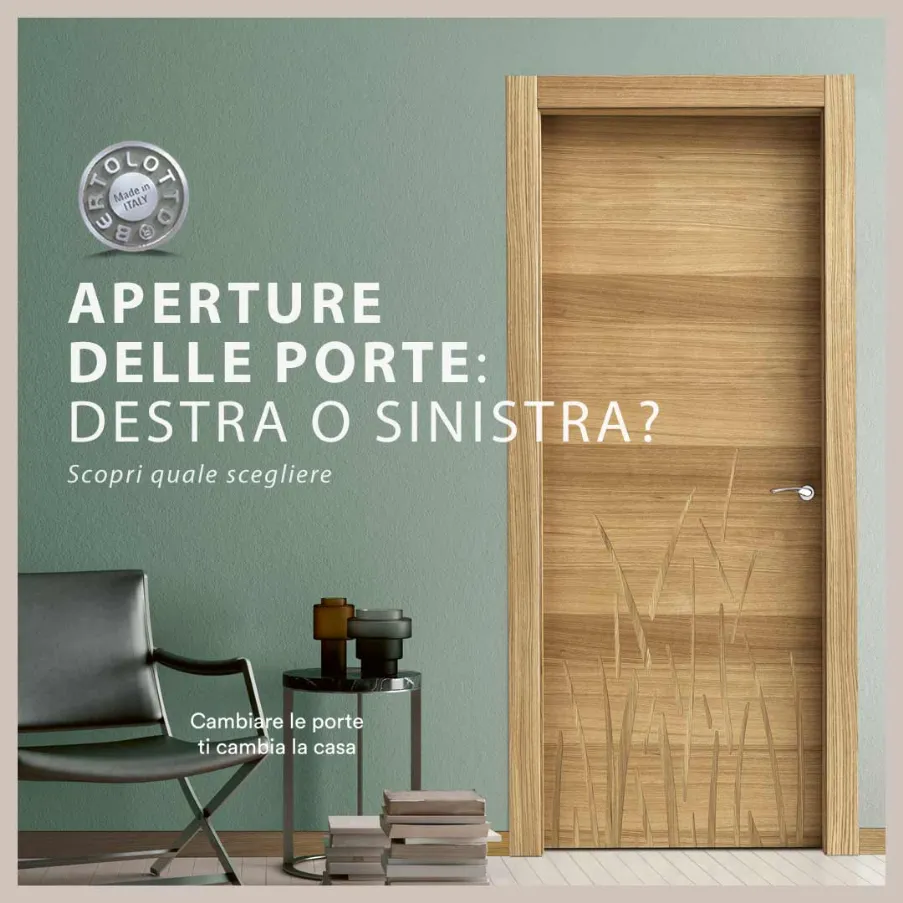 apertura porte interne destra ou sinistra