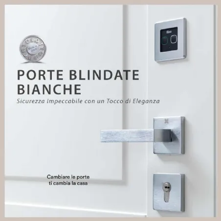 portes blindées blanches