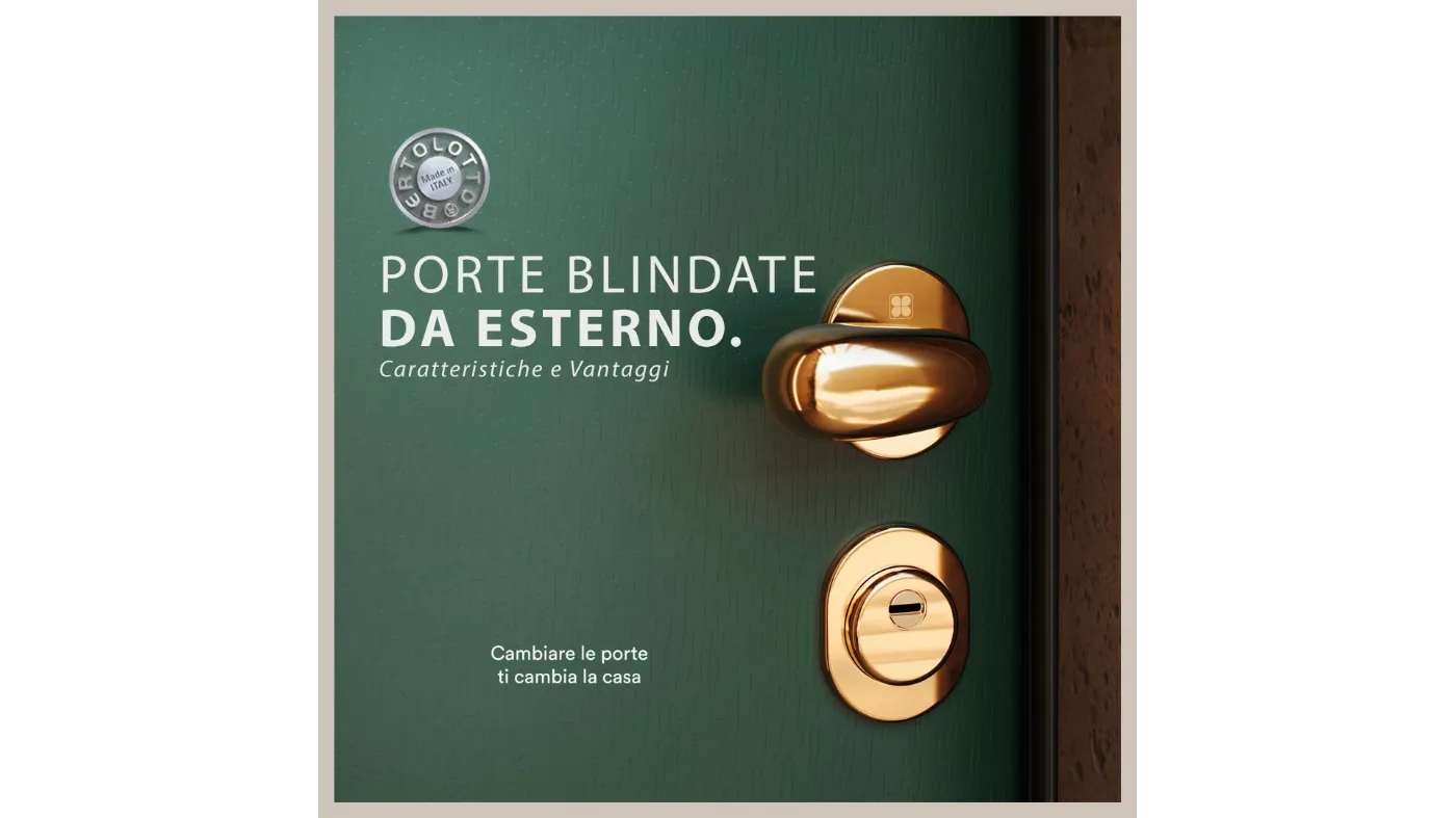 portes blindées d'extérieur
