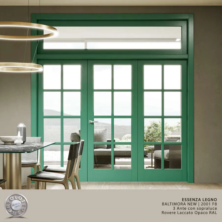 portes entre cuisine et salon