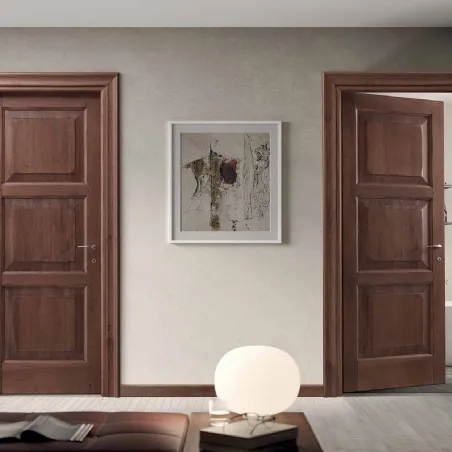 portes intérieures en bois massif Bertolotto, essence de bois Rodi