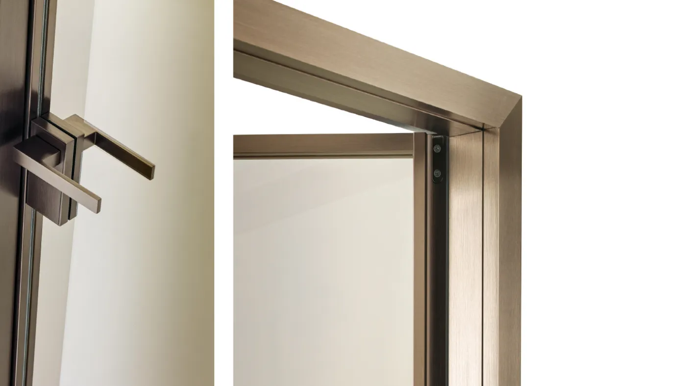 portes intérieures en bronze et aluminium bertolotot porte