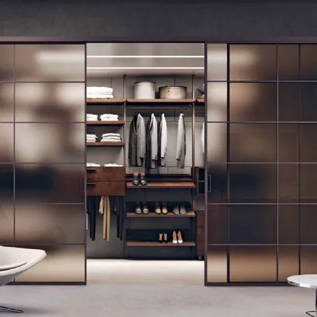pareti divisorie scorrevoli per cabine armadio bertolotto porte interne --> cloisons coulissantes pour dressings Bertolotto portes intérieures