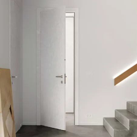portes intérieures materik ciment blanc portes bertolotto