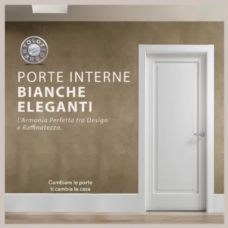 Portes intérieures blanches élégantes