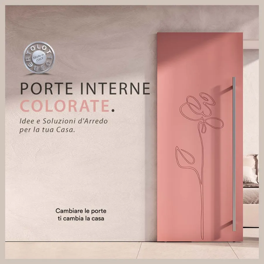 portes intérieures colorées bertolotto