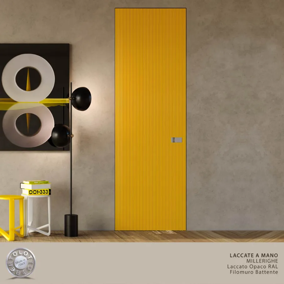 portes internes laquées de couleur RAL Bertolotto