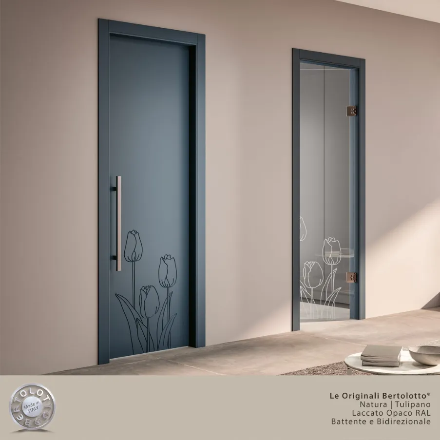 portes intérieures colorées Bertolotto