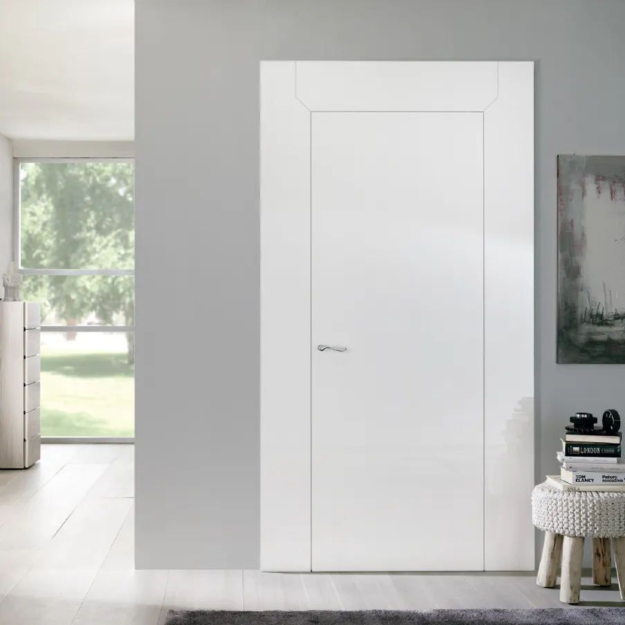 Porte battante en bois
