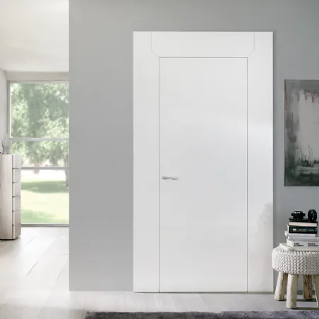 Porte battante en bois