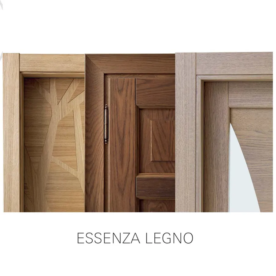 portes en bois pour maison de montagne Bertolotto