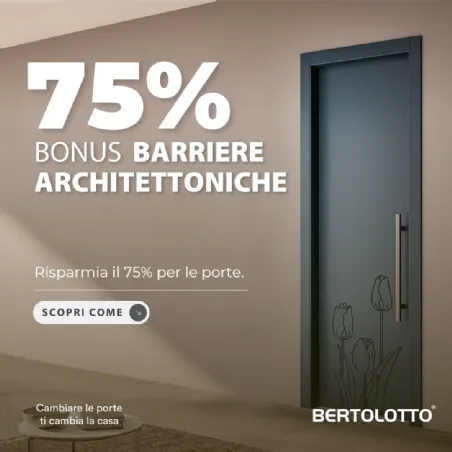 bonus barriere architettoniche 
75% porte interne 
come usufruire guida