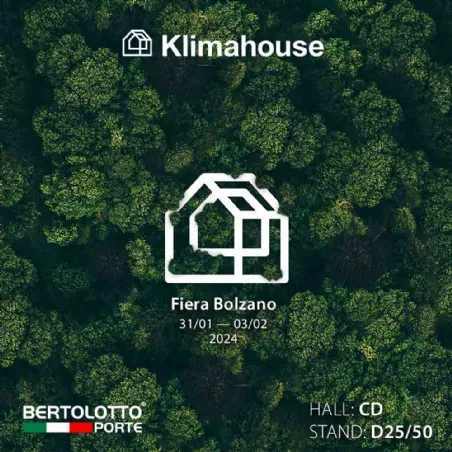 klimaouse foire de bolzano portes bertolotto